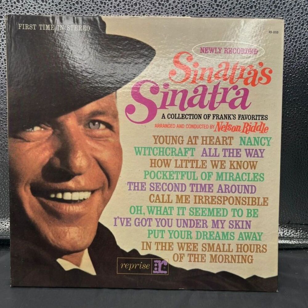 Frank Sinatra Sinatra's Sinatra LP Reprise R9-1010 Stereo 1963 Vinyl Record VG+